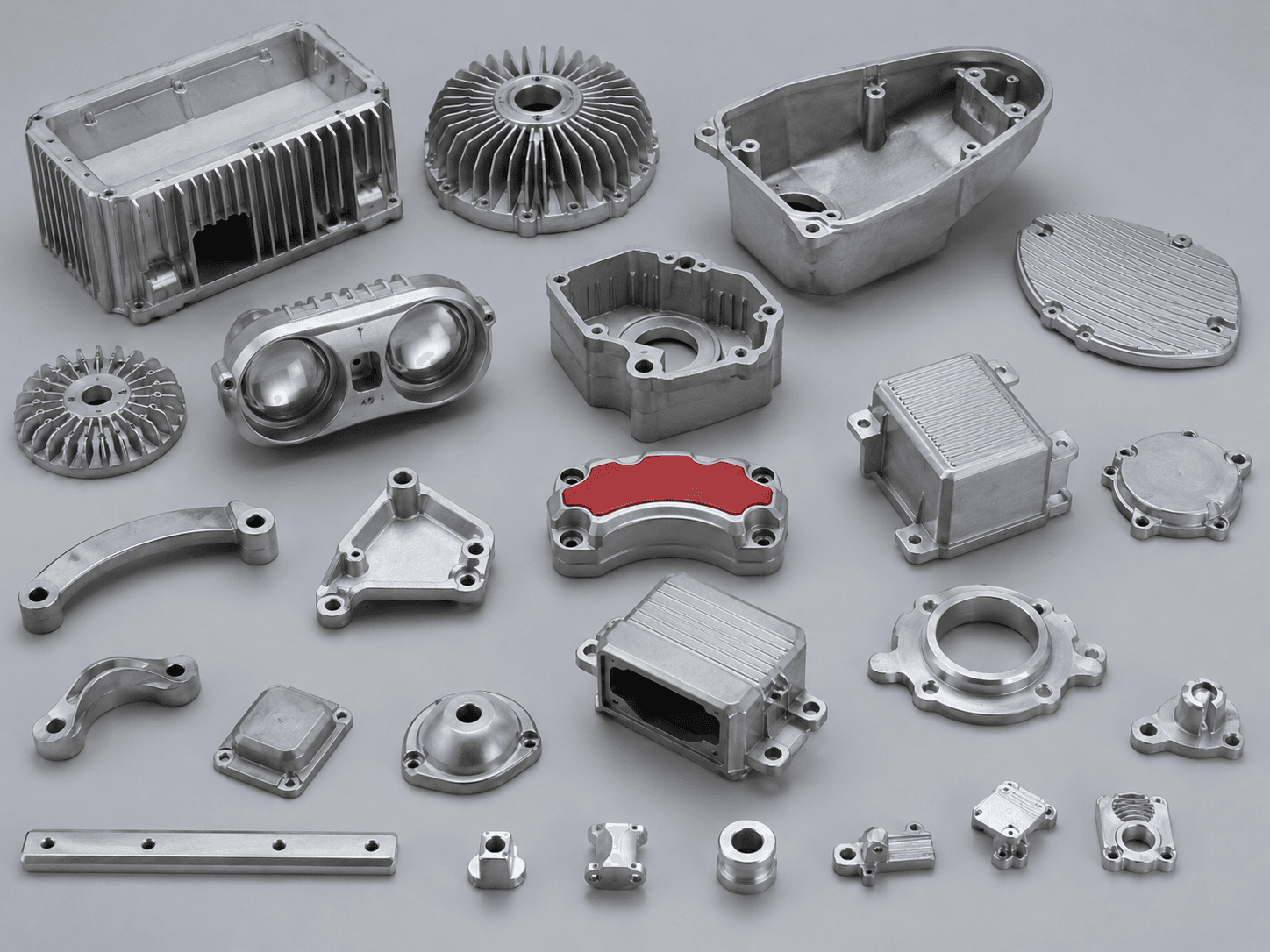 Small-to-medium aluminum die casting parts for OEM lighting and hardware applications